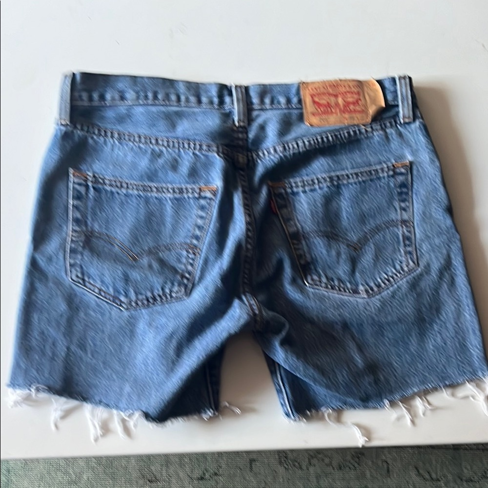 Levi's Women's Light Blue Jean Shorts